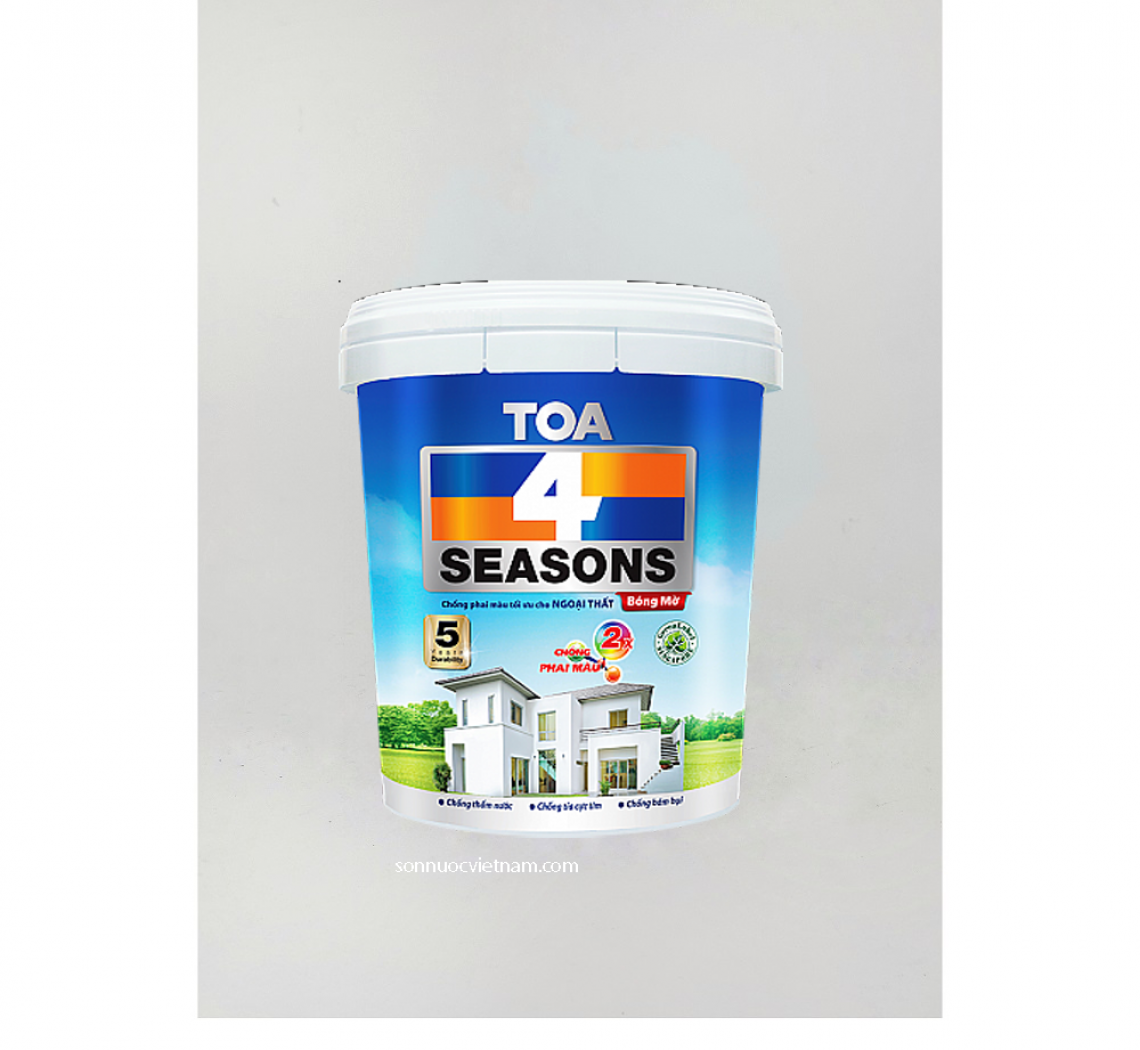 Sơn Nước Ngoại Thất  TOA 4 Season Bóng Mờ