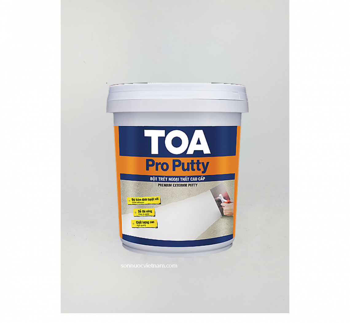 BỘT TRÉT NGOẠI THẤT CAO CẤP TOA PRO PUTTY