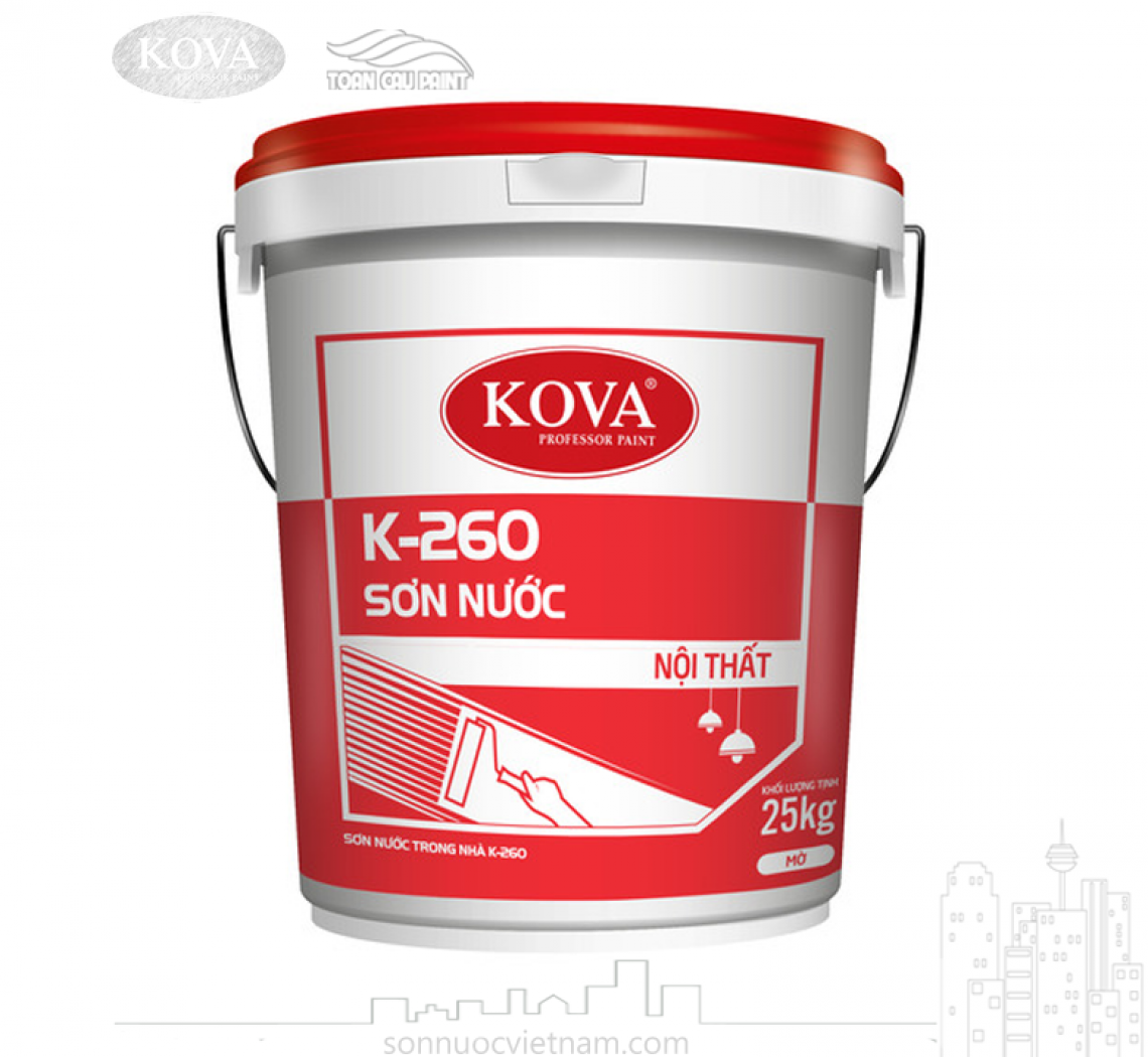 SƠN NỘI THẤT KOVA K-260