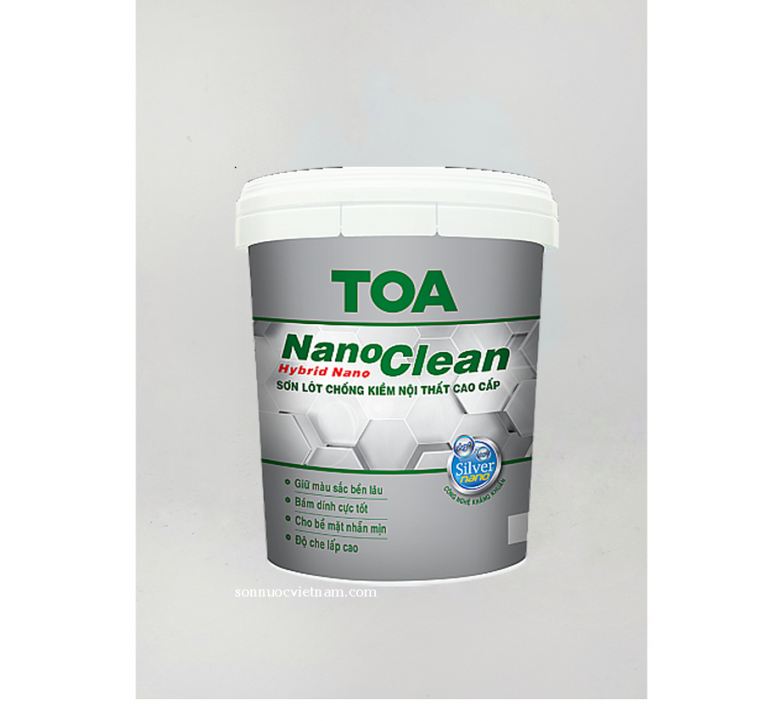 SƠN LÓT NỘI THẤT CAO CẤP TOA NANOCLEAN