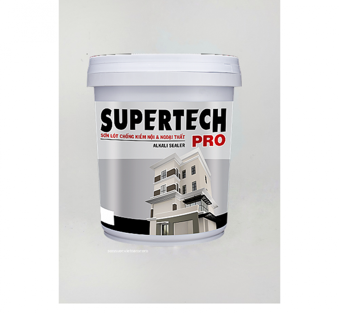 SƠN LÓT  NỘI VÀ NGOẠI THẤT SUPERTECH PRO