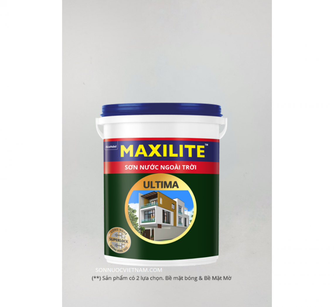 Sơn Nước Ngoài Trời Maxilite Ultima - Bề Mặt Bóng