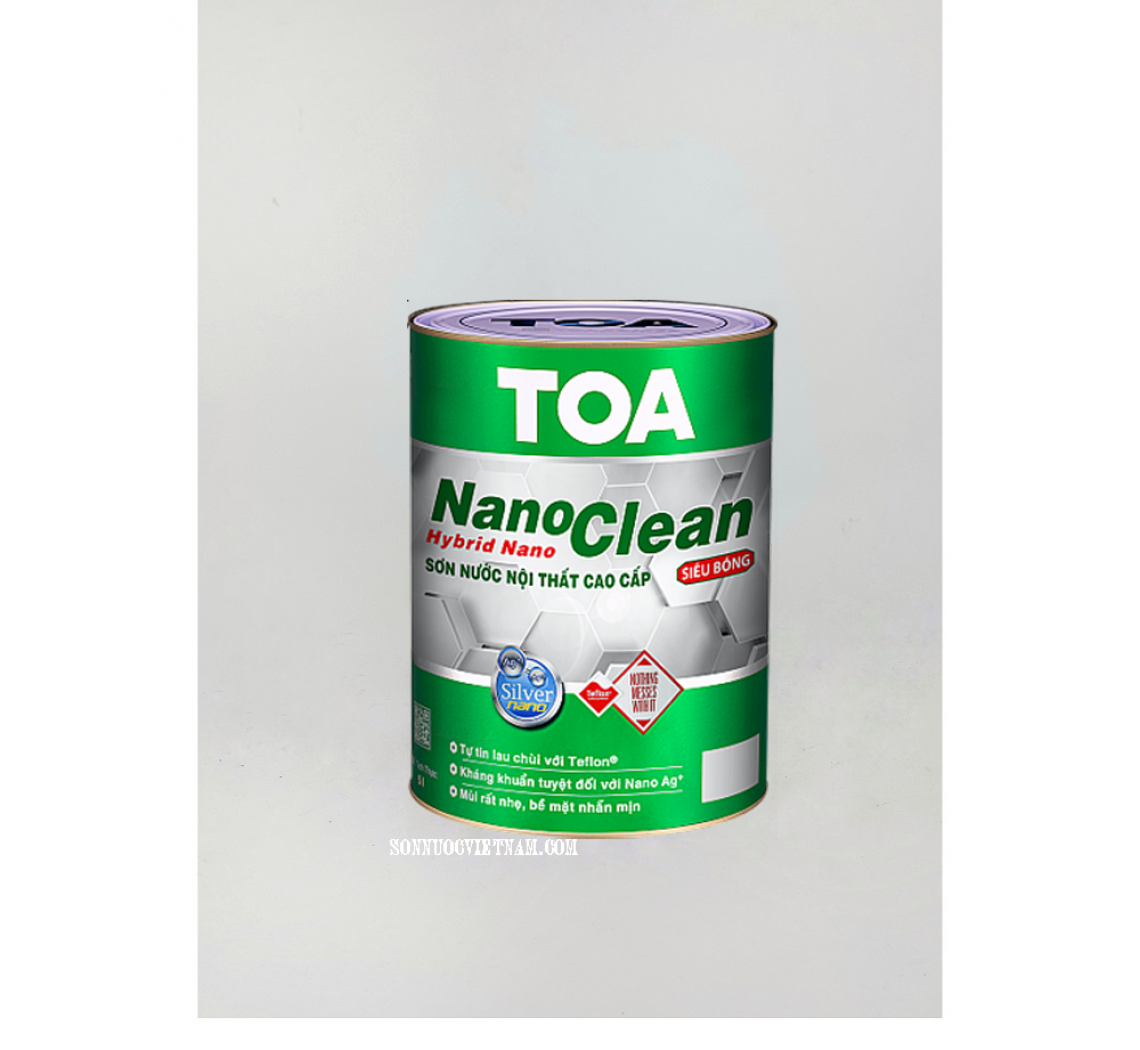 SƠN NỘI THẤT CAO CẤP TOA NANOCLEAN