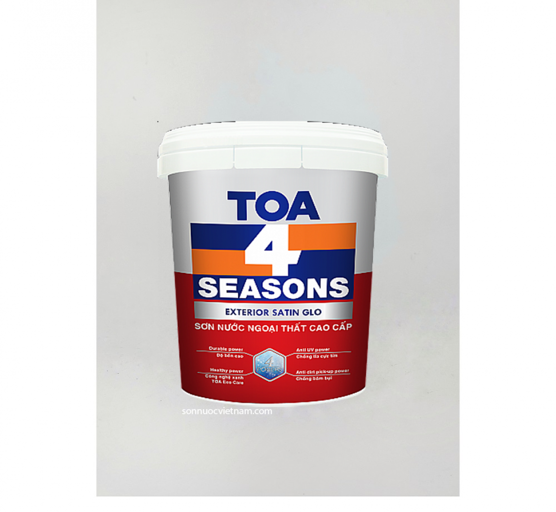 SƠN NGOẠI THẤT TOA 4 SEASONS EXTERIOR SATIN GLO