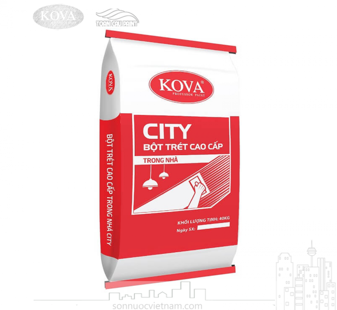 BỘT TRÉT NỘI THẤT KOVA CITY