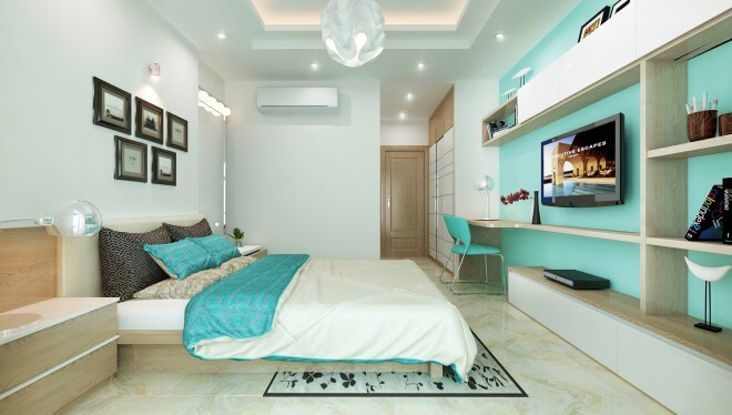 Sơn nhà đẹp đón tết