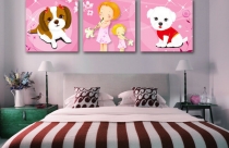 Xu hướng chọn tranh treo tường phòng ngủ trẻ em