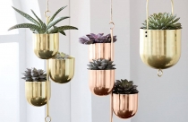 Thiết kế giỏ cây treo mang lại vẻ đẹp cho không gian