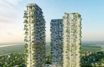 Kỳ công vận hành 400 vườn trên mây của tháp xanh cao nhất Việt Nam tại Ecopark