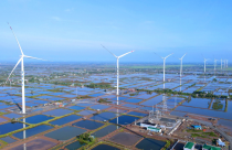 Nhà máy Điện gió Kosy Bạc Liêu: Hoàn thành lắp đặt turbine, sẵn sàng cho ngày phát điện