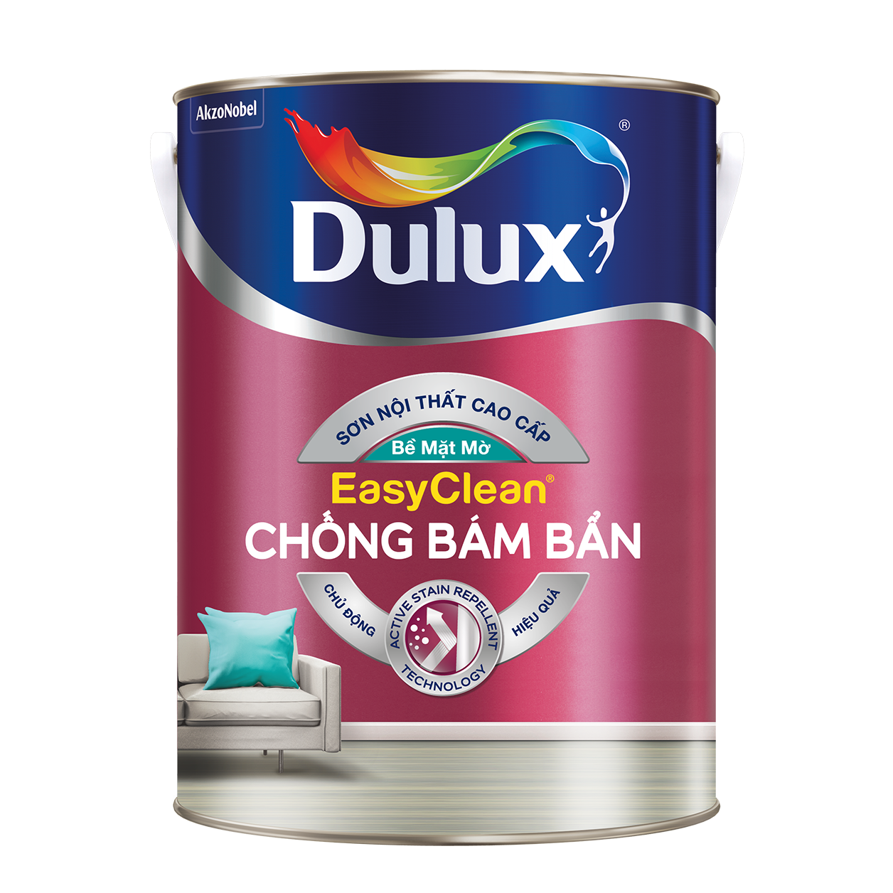 Dulux EasyClean Chống Bám Bẩn - Bề Mặt Mờ