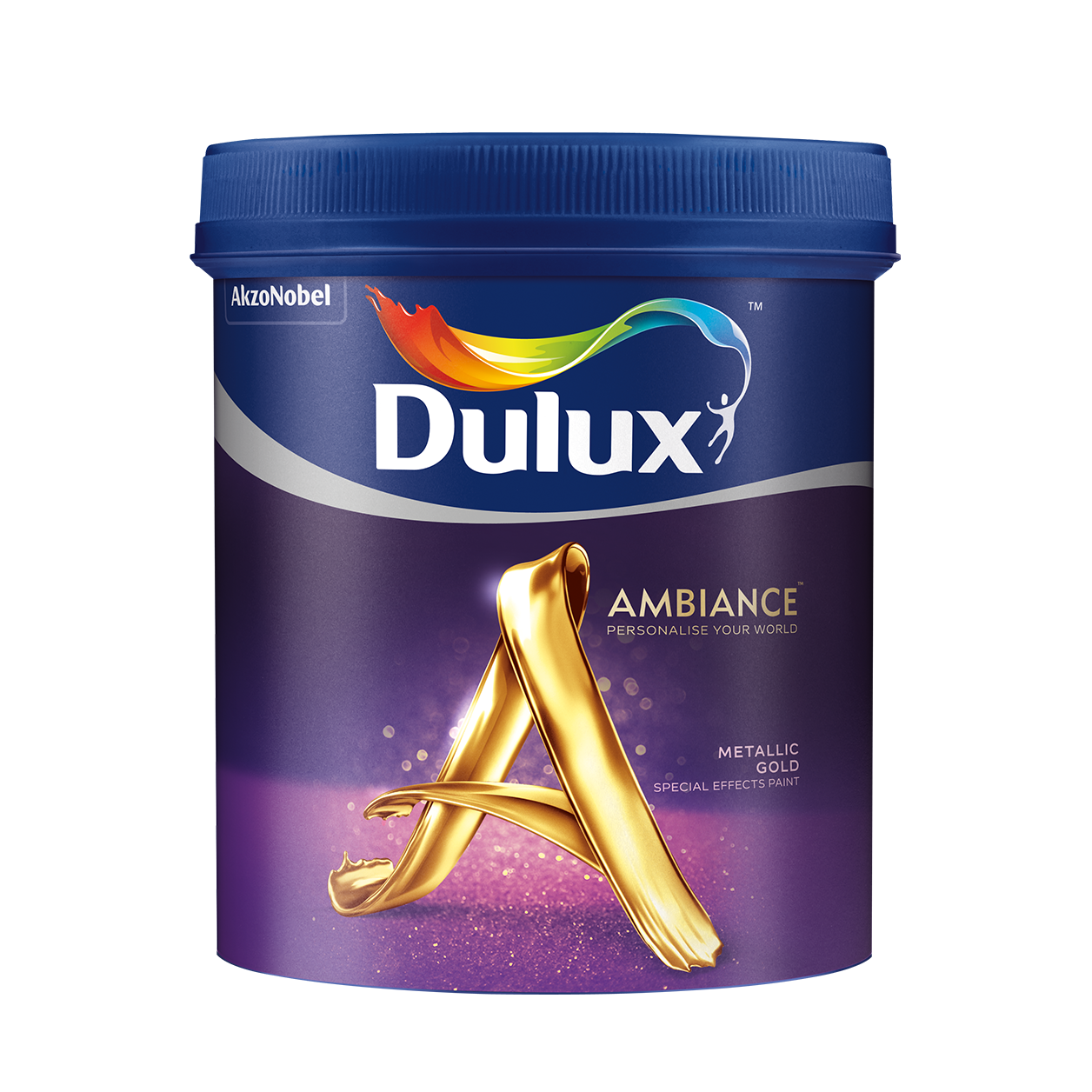 Dulux Ambiance Special Effects Paints (Metallic Gold)