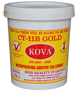                                          Phụ gia trộn vữa, xi măng, bê tông CT-11B Gold                                    