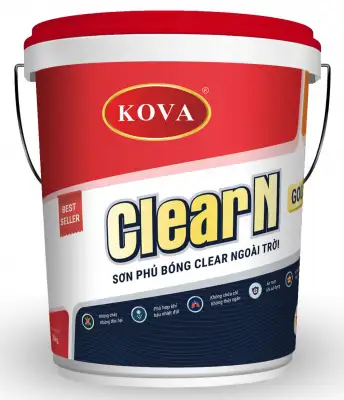                                          Sơn phủ bóng Clear ngoài trời                                    