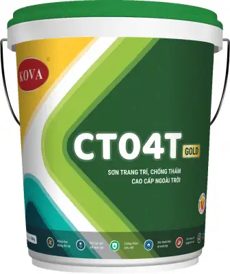                                          Sơn trang trí, chống thấm cao cấp ngoài trời CT04T-Gold                                    