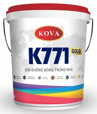                                          Sơn không bóng trong nhà K771-Gold                                    