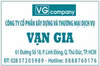  				CÔNG TY CỔ PHẦN XÂY DỰNG VÀ THƯƠNG MẠI DỊCH VỤ VẠN GIA				