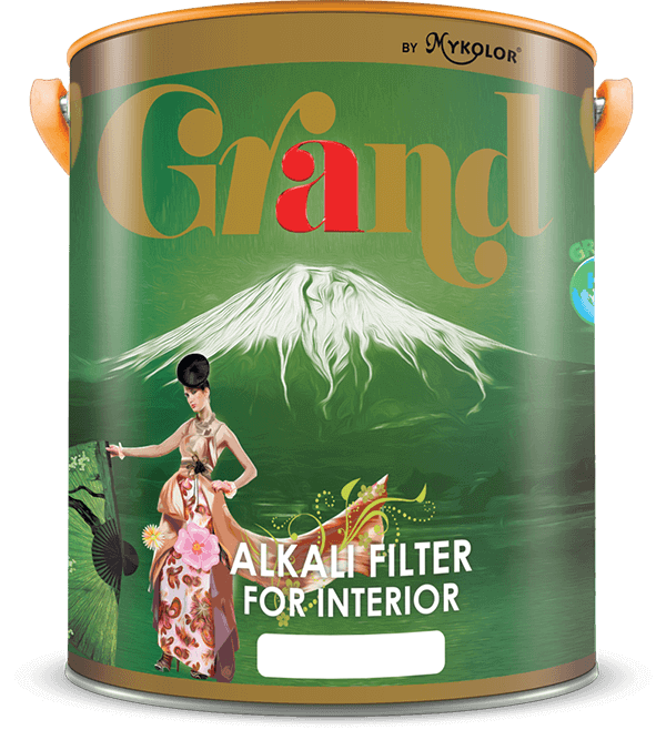                            MYKOLOR GRAND 
 ALKALI FILTER 
 FOR INTERIOR
                         -                            SƠN LÓT 
 CHỐNG KIỀM NỘI THẤT HOÀN THIỆN
                        