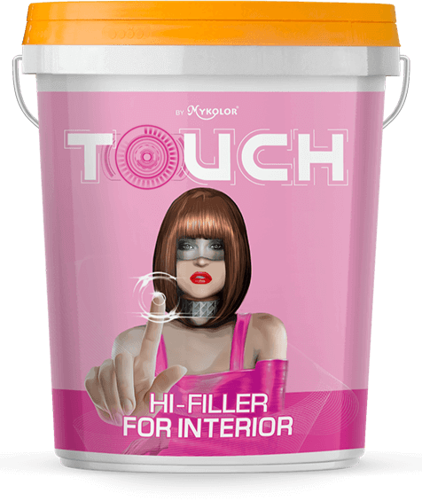                            MYKOLOR TOUCH 
 HI-FILLER 
 FOR INTERIOR
                          - BỘT TRÉT TƯỜNG 
 NỘI THẤT CAO CẤP
