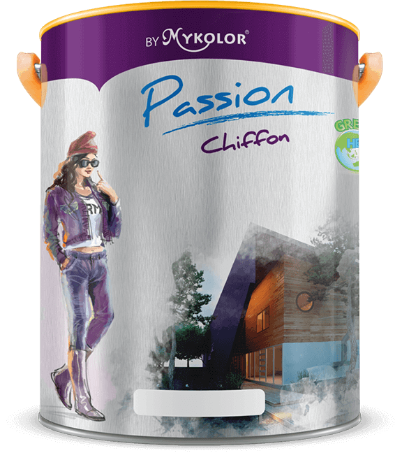              MYKOLOR PASSION 
 CHIFFON
            - SƠN NƯỚC 
 NGOẠI THẤT BÓNG NHẸ

