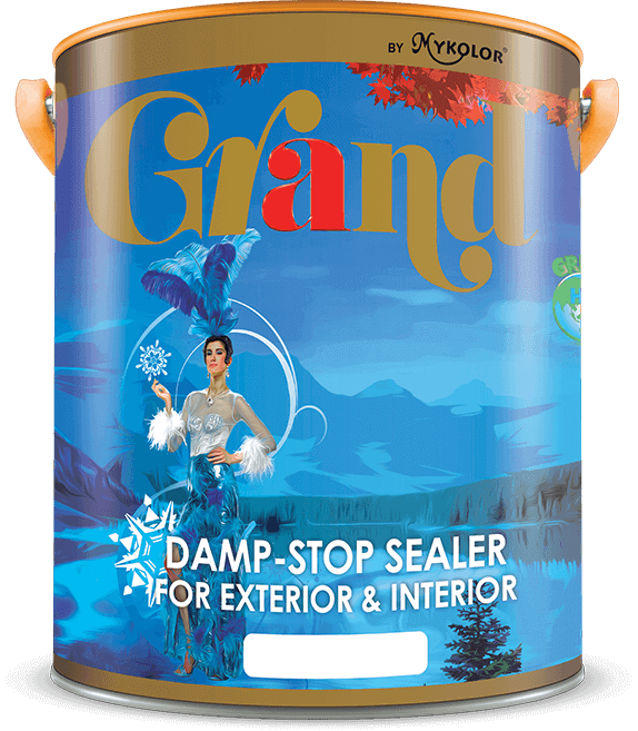                            MYKOLOR GRAND 
 DAMP-STOP SEALER 
 FOR EXTERIOR & INTERIOR
                         -                            SƠN LÓT 
 CHỐNG THẤM NGƯỢC CAO CẤP
                