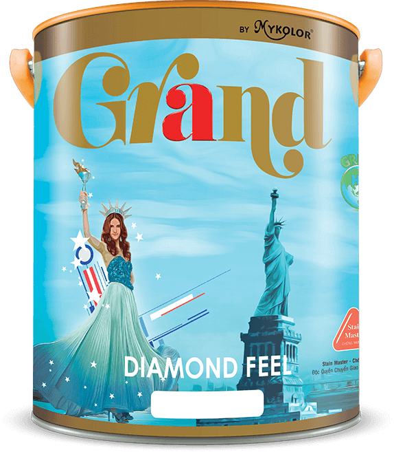                            MYKOLOR GRAND 
 DIAMOND FEEL
                         -                            SƠN NƯỚC 
 NGOẠI THẤT CHẤT LƯỢNG SIÊU BÓNG
                        