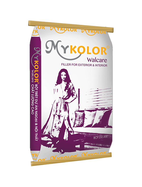                            MYKOLOR WALCARE 
 FILLER 
 FOR EXTERIOR & INTERIOR
                         -                            BỘT TRÉT 
 DỰ ÁN NGOẠI & NỘI THẤT CHẤT LƯỢNG CAO 
     