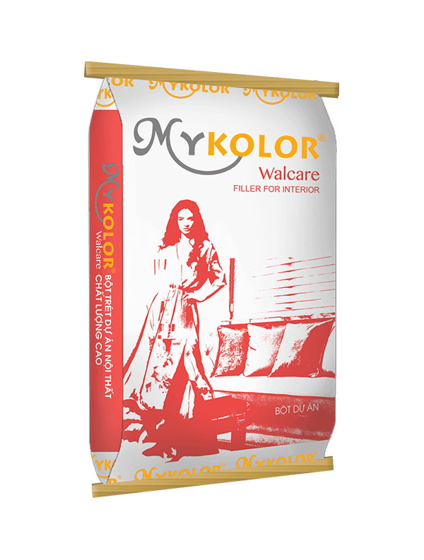                            MYKOLOR WALCARE 
 FILLER 
 FOR INTERIOR
                         -                             BỘT TRÉT 
 DỰ ÁN NỘI THẤT CHẤT LƯỢNG CAO 
                        