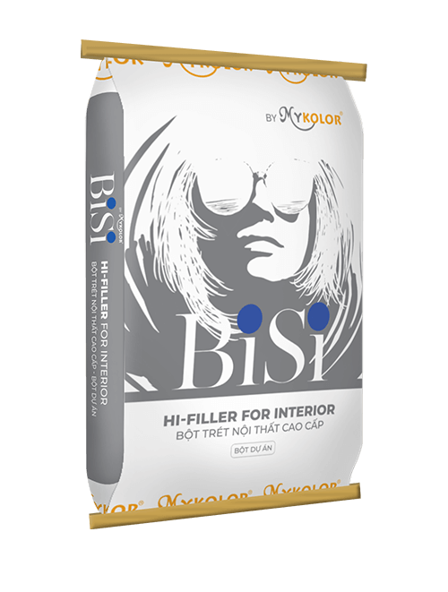                            MYKOLOR BISI HI-FILLER FOR INTERIOR
                         -                            BỘT TRÉT NỘI THẤT CAO CẤP - BỘT DỰ ÁN
                        