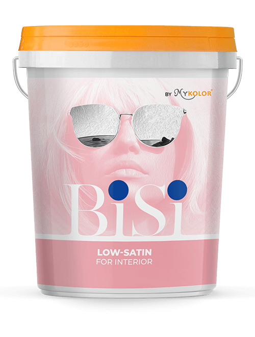                            MYKOLOR BISI LOW-SATIN FOR INTERIOR
                         -                            SƠN NỘI THẤT LÁNG MỊN - BỀN ĐẸP - SƠN DỰ ÁN
                        