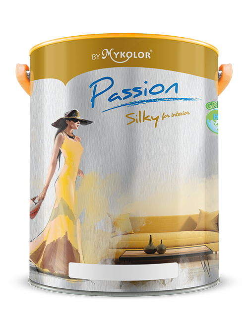                            MYKOLOR PASSION 
 SILKY 
 FOR INTERIOR
                         -                            SƠN NƯỚC NỘI THẤT 
 BÓNG CAO CẤP
                        