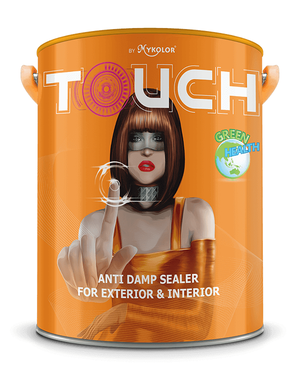                            MYKOLOR TOUCH 
 ANTI DAMP SEALER 
 FOR EXTERIOR & INTERIOR
                          - SƠN LÓT 
 CHỐNG THẤM NGƯỢC CAO CẤP
