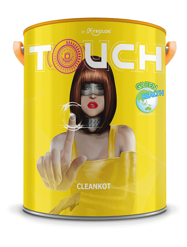                            MYKOLOR TOUCH 
 CLEANKOT
                          - SƠN NỘI THẤT 
 SẠCH MỚI
