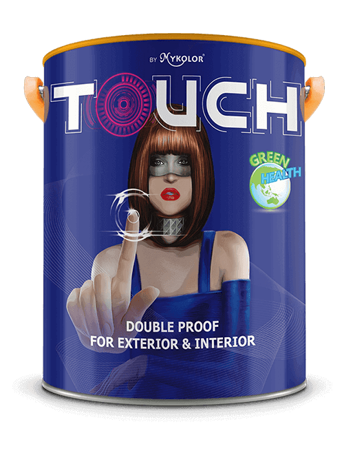                            MYKOLOR TOUCH 
 DOUBLE PROOF 
 FOR EXTERIOR & INTERIOR
                          - SƠN LÓT 
 CHỐNG THẤM, CHỐNG KIỀM CHUYÊN DỤNG 
