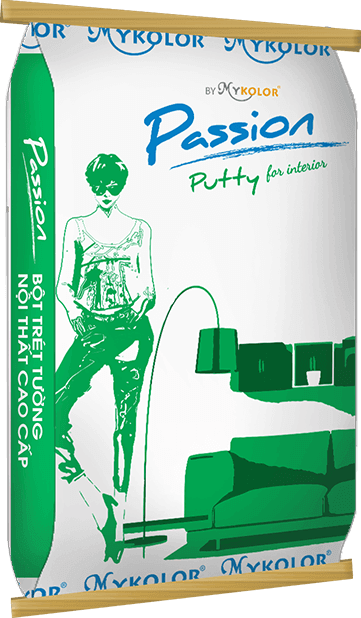                            MYKOLOR PASSION 
 PUTTY 
 FOR INTERIOR
                         -                            BỘT TRÉT TƯỜNG 
 NỘI THẤT CAO CẤP
                        
