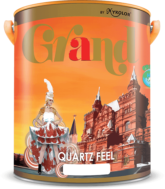                 MYKOLOR GRAND 
 QUARTZ FEEL
             - SƠN NƯỚC 
 NỘI THẤT CAO CẤP
