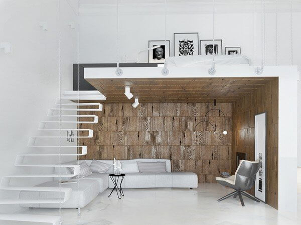 Cải tạo căn hộ 20m2 của họa sĩ