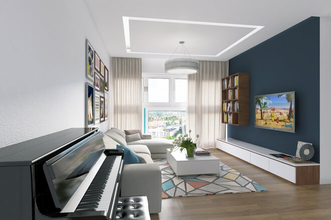 Mẹo cải tạo căn hộ với nhiều họa tiết sinh động