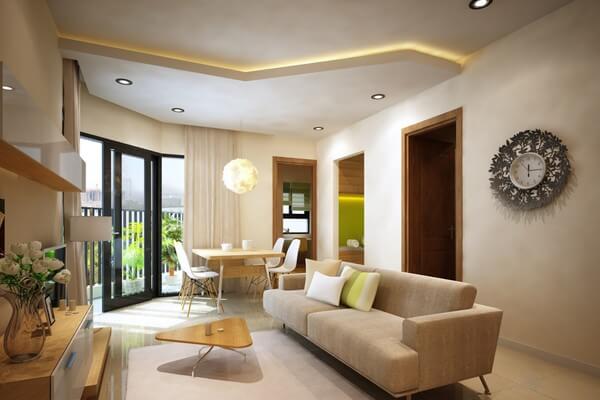 Mẫu cải tạo căn hộ đẹp tiện nghi thoáng đãng