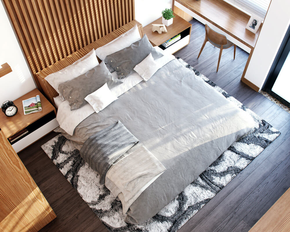 Cải tạo nhà chung cư 53m2 thêm phòng ngủ nhỏ