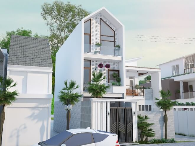 Mẫu thiết kế nhà ống 3 tầng đẹp và tiết kiệm chi phí