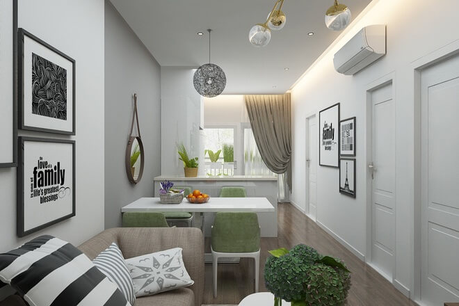 Sửa nhà cải tạo căn hộ nhà vệ sinh đối diện bếp ăn