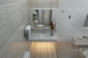 Cách sửa nhà chung cư có bếp ăn nhìn thẳng vào nhà vệ sinh