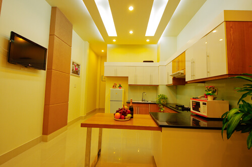 Sửa chữa cải tạo bố trí thêm công năng sử dụng nhà phố ngắn