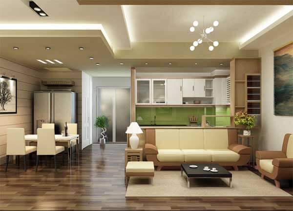 Dịch vụ sơn nhà phố, sơn chung cư rộng đẹp
