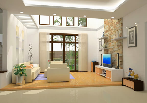 Thiết kế nhà cấp 4 có không gian sống thoải mái