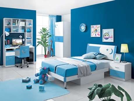 Mẫu sơn phòng ngủ cho bé trai đẹp