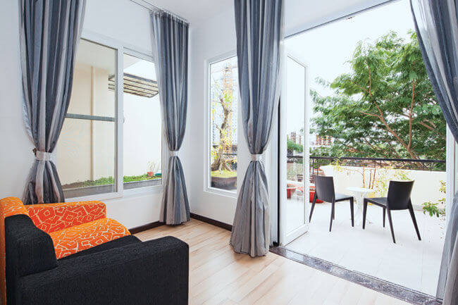 Sửa chữa nhà với không gian có sẵn