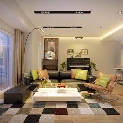 Mẫu nhà đẹp sang trọng với sắc trắng tinh khôi