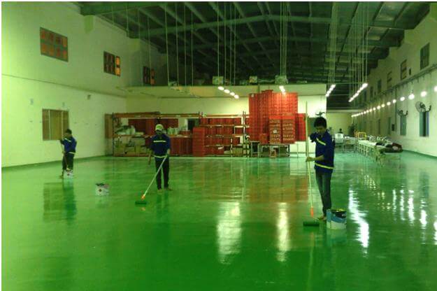 Dịch vụ sơn nhà xưởng thi công nhanh chuẩn kỹ thuật